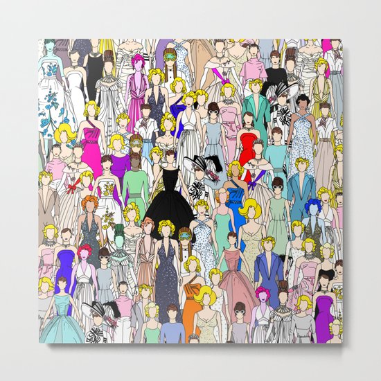 Tokyo Punks - Feminist Multicultural Unite Metal Print
