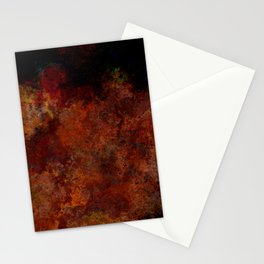 Black red Stationery Card