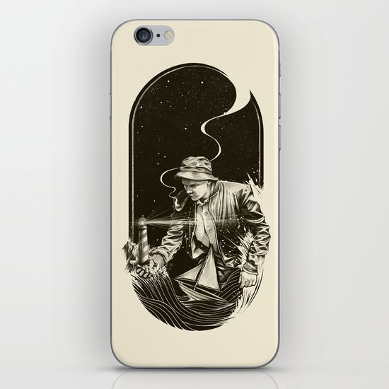 The Lighthouse Keeper iPhone & iPod Skin