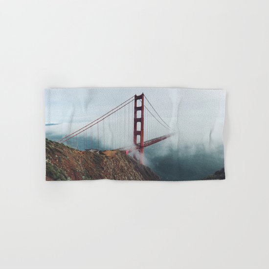 California Bridge photo Hand & Bath Towel