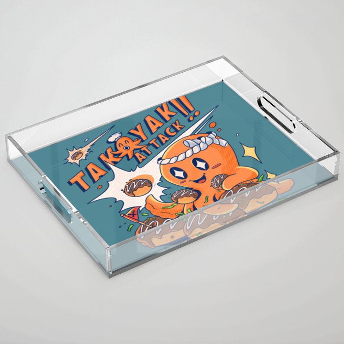 Takoyaki Attack Acrylic Tray