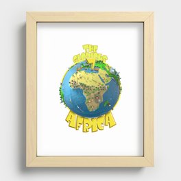 The Glorious Seven - Africa Recessed Framed Print