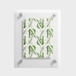 Fennel - vegetable print Floating Acrylic Print