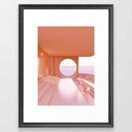 ORANGE II Framed Art Print