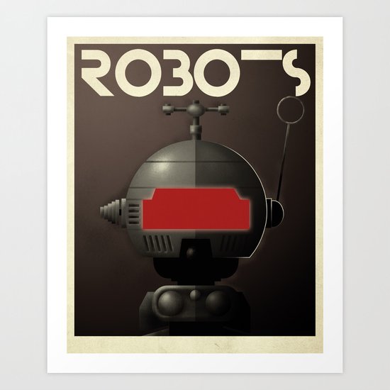 Robots - Tonto Art Print