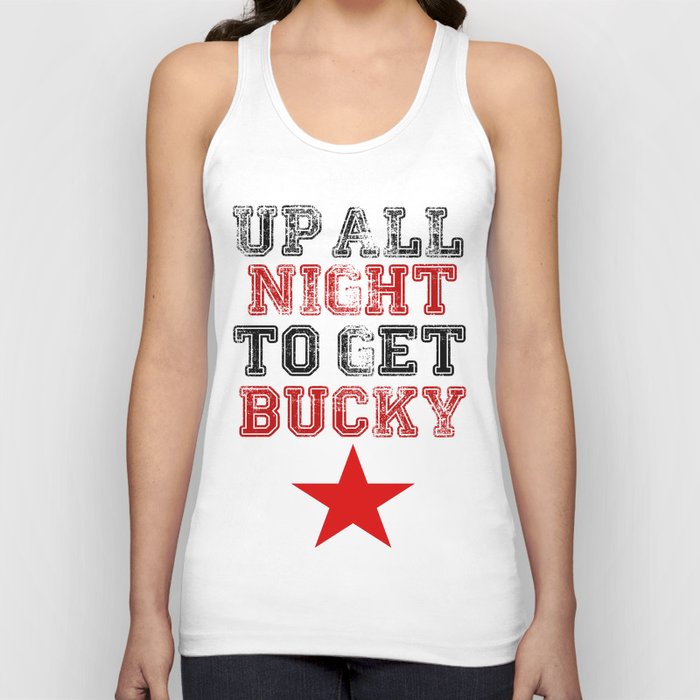 Up All Night Bucky Barnes Tank Top