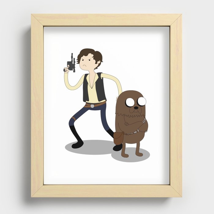 It's Scoundrel Time! Recessed Framed Print