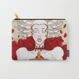 Banished Vampire Carry-All Pouch | Demon, Red, Bram, Goth, Roses, Stoker, Dark, Halloween, Death, Costume 
