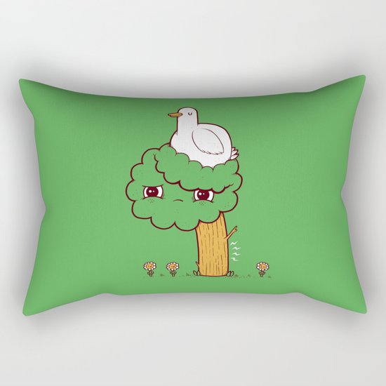 No Fat Chicks Rectangular Pillow