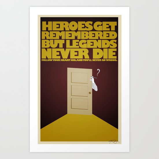 Heroes and Legends Art Print