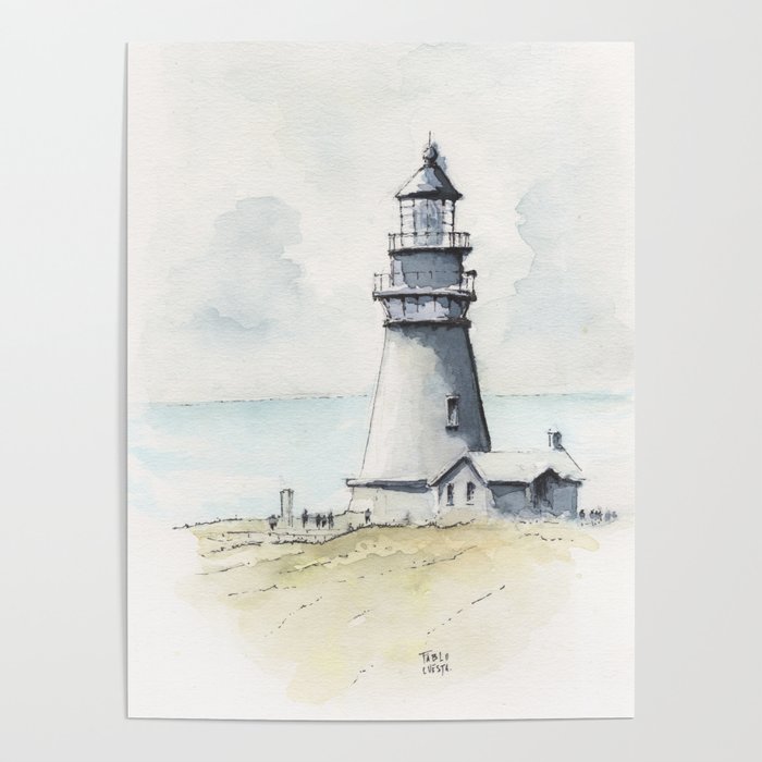 Yaquina Head Lighthouse Poster