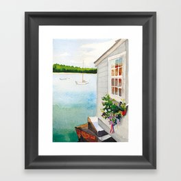 By the Sea Framed Art Print