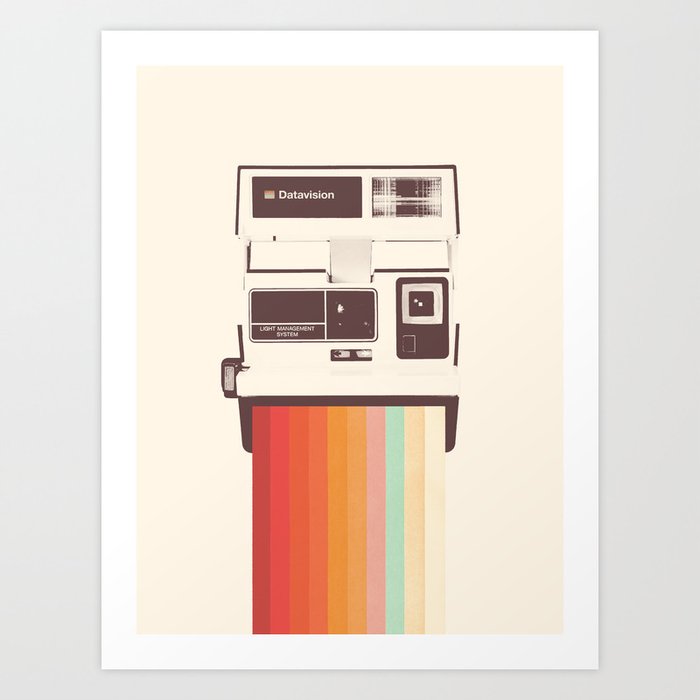 Instant Camera Rainbow Kunstdrucke Instant Camera Rainbow Kunstdrucke