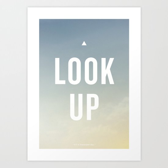 It's a Beautiful Day Art Print
