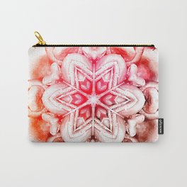 Tie-Dye Rose Ornament Carry-All Pouch