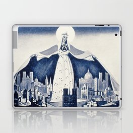 Madonna Protectoris - Nicholas Roerich Laptop Skin