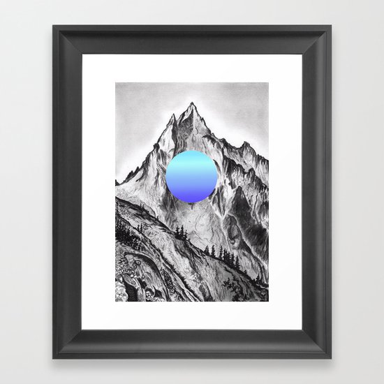 Mountain Framed Art Print