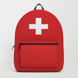 Switzerland Flag Backpack | Omnesprouno, Graphicdesign, Cross, Swisscross, Redcross, Switzerland, Unusproomnibus, Whitecross, Swissconfederation, Shakiri 