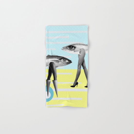 at beach Hand & Bath Towel