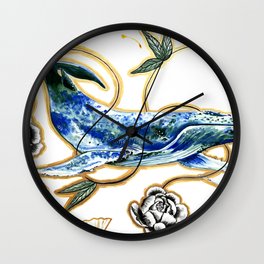 Stitched Together Wall Clock