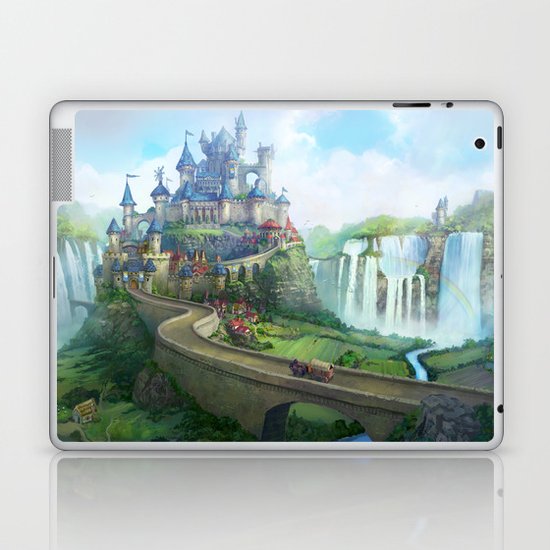 epic fantasy castle Laptop & iPad Skin