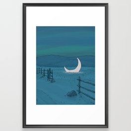 Fallen Framed Art Print