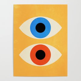 Eyes | Bauhaus III Poster