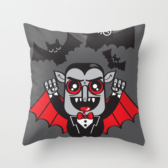 Evil Powers of Pumped up Kicks Throw Pillow