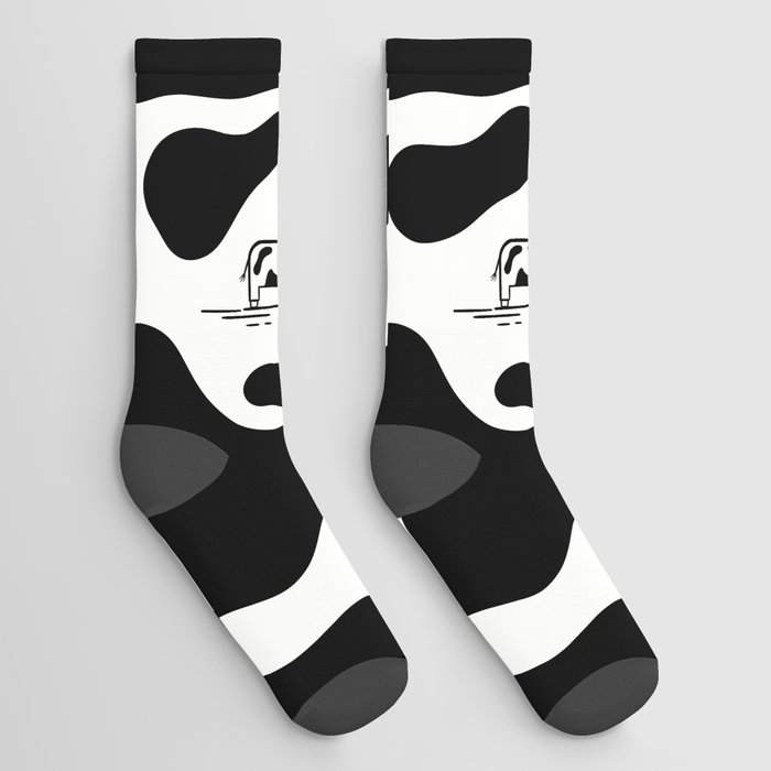 Cow Socks Deluxe Socks