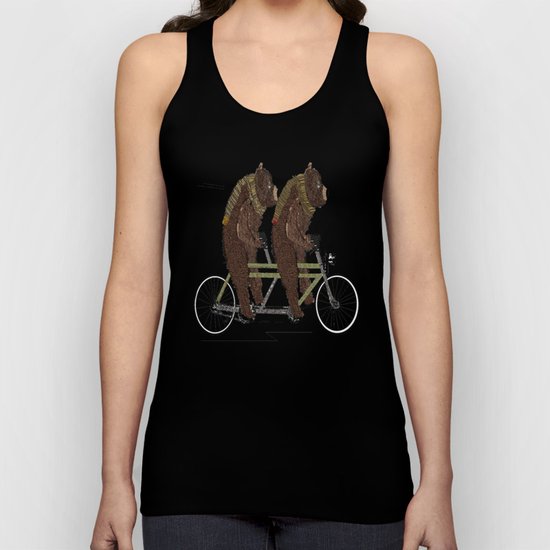 grizzly bears lets tandem Unisex Tank Top
