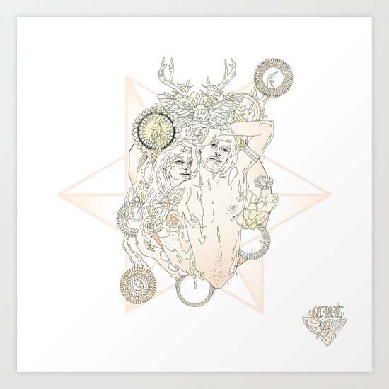 T E N//A2 Art Print