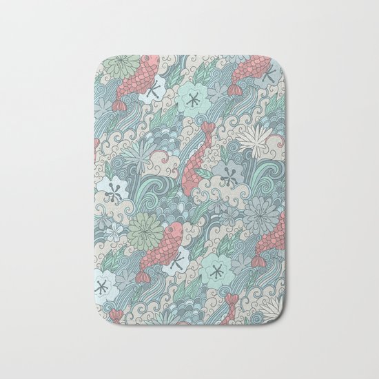 Japanese garden Bath Mat