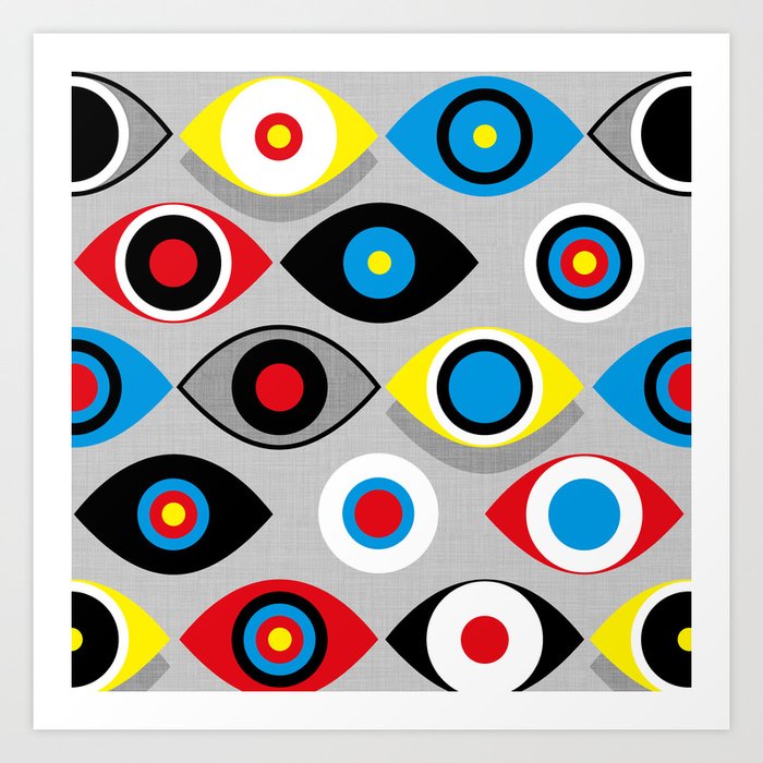 eye on the target art print by alexmorgan society6