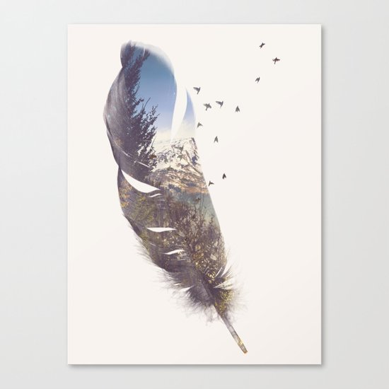Feather Canvas Print