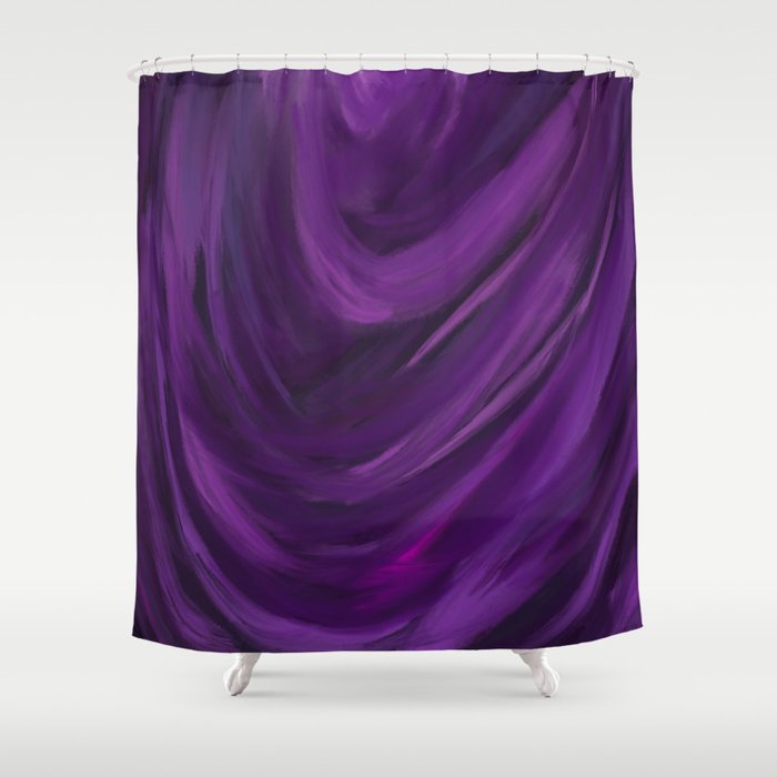 Royal purple sales shower curtain