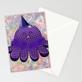 Partying octopus Stationery Card