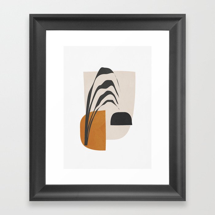 Abstract Shapes 3 Framed Art Print