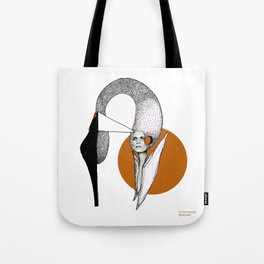 Shoe Swan Tote Bag