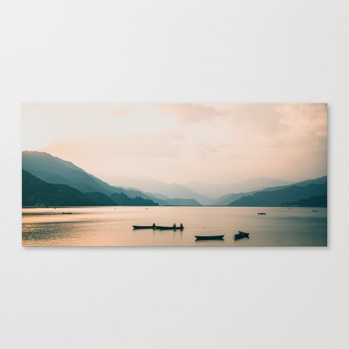 Nepal Series | Lake Pokhara, Nepal Canvas Print