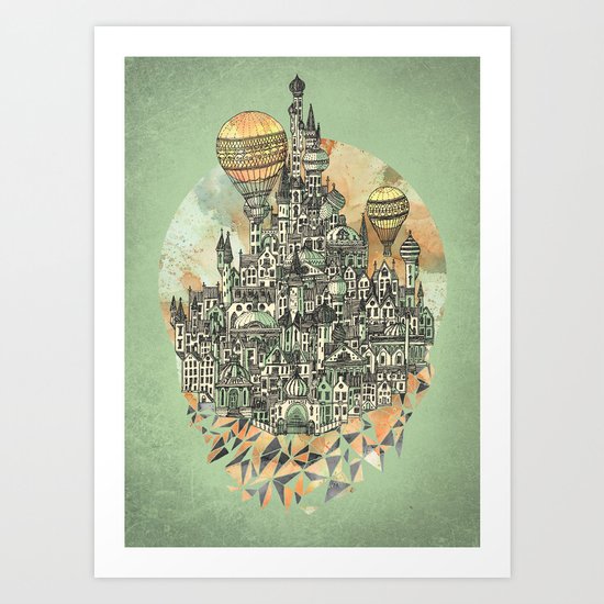 Emerald City Art Print