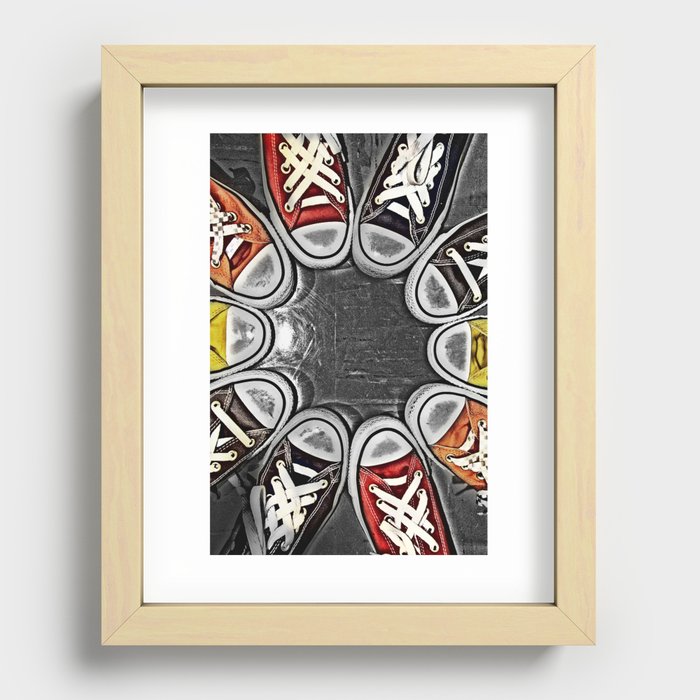 Chuck Yeah!  Recessed Framed Print
