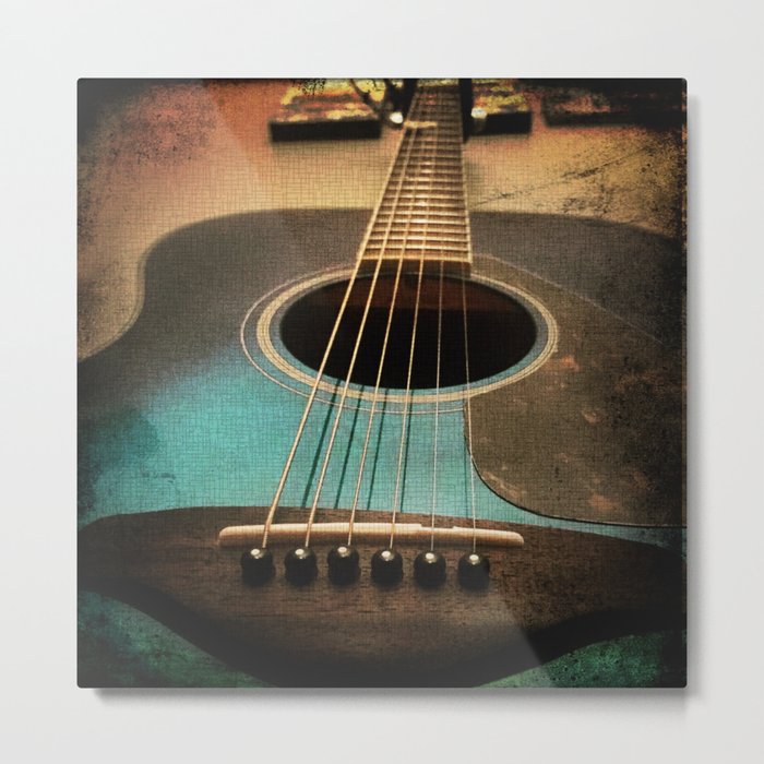 Midnight Strum Metal Print