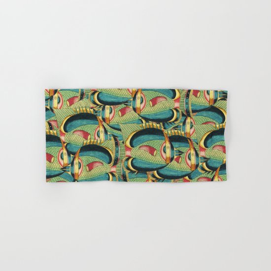 Crowd Fish 6 Hand & Bath Towel