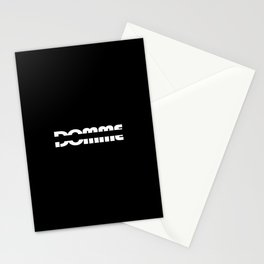 Text Domme Stationery Card