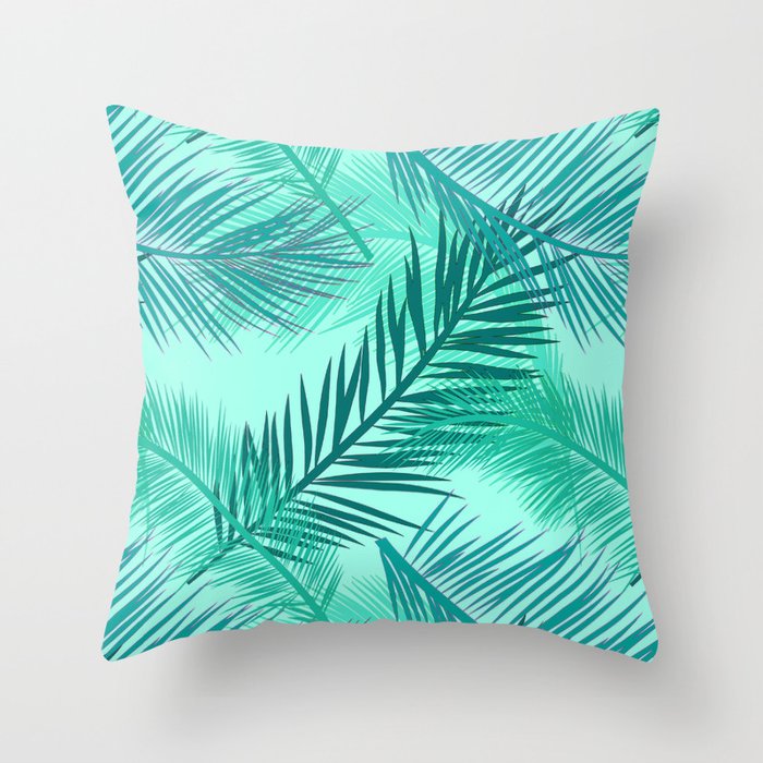 Leaf print pillows deals
