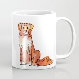 Scout - Dog Watercolour Coffee Mug