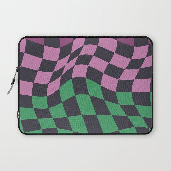 Colorful Checkerboard Pattern 3 Laptop Sleeve