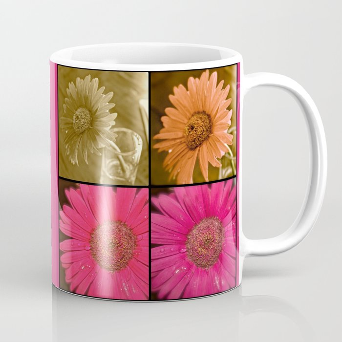 4 Flowers Coffee Mug