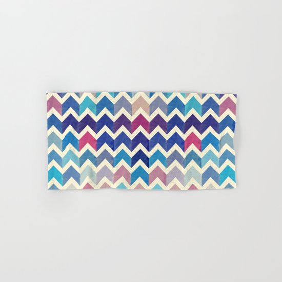 Chevron Pattern VIII Hand & Bath Towel