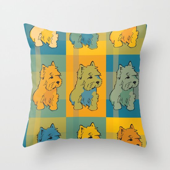 Westy Throw Pillow